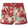 Columbia Girls Sandy Shores Boardshort(Dusty Crimson Magnolia Floral)