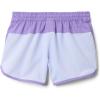 Columbia Girls Sandy Shores Boardshort(Snowdrift/Paisley Purple)