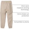 Columbia Girls Silver Ridge Utility Convertible Pant(Ancient Fossil)