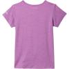 Columbia Girls Tech Trail Short Sleeve Graphic Shirt(Razzle Heather/Ridge Line Life)