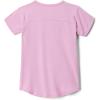 Columbia Girls Tech Trail Short Sleeve Tee(Cosmos Heather)