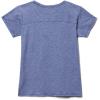 Columbia Girls Tech Trail Short Sleeve Tee(Dark Sapphire Heather)
