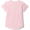 Columbia Girls Tech Trail Short Sleeve Tee(Satin Pink Heather)