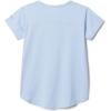 Columbia Girls Tech Trail Short Sleeve Tee(Whisper Heather)