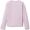 Columbia Girls Tidal Tee Long Sleeve(Aura/White Logo)