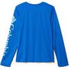 Columbia Girls Tidal Tee Long Sleeve(Blue Macaw/Gulf Stream Logo)