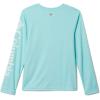 Columbia Girls Tidal Tee Long Sleeve(Gulf Stream/White Logo)