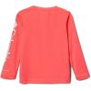 Columbia Girls Tidal Tee Long Sleeve(Neon Sunrise/White Logo)