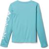 Columbia Girls Tidal Tee Long Sleeve(Sea Wave/White Logo)