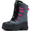 Columbia Kids’ Bugaboot Celsius Snow Boots(Graphite/Wild Fuchsia)
