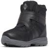 Columbia Kids’ Fairbanks Omni-heat Snow Boots(Black/Graphite)