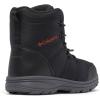 Columbia Kids’ Fairbanks Omni-heat Snow Boots(Black/Warp Red)