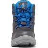 Columbia Kids’ Fairbanks Omni-heat Snow Boots(Dark Grey/Bright Indigo)