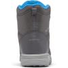 Columbia Kids’ Fairbanks Omni-heat Snow Boots(Dark Grey/Bright Indigo)