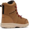Columbia Kids’ Fairbanks Omni-heat Snow Boots(Elk/Mountain Red)