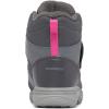 Columbia Kids’ Fairbanks Omni-heat Snow Boots(Graphite/Pink Ice)