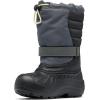 Columbia Kids’ Powderbug Snowlite Snow Boots(Dark Grey/Black)