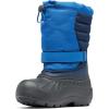 Columbia Kids’ Powderbug Snowlite Snow Boots(Mountain Blue/Spicy)