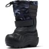 Columbia Kids’ Powderbug Snowlite Snow Boots(Shark/Black Urban Camo)