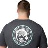 Columbia Mens PFG Dorado Taco Short Sleeve(Black/Pfg Circle Bass)