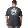 Columbia Mens PFG Dorado Taco Short Sleeve(Black/Pfg Circle Bass)