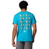 Columbia Mens PFG Dorado Taco Short Sleeve(Blue Echo/Pfg Dorado Taco)