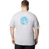 Columbia Mens PFG Dorado Taco Short Sleeve(Cool Grey/Pfg Circle Bass)