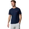 Columbia Mens PFG Fish Flag II Short Sleeve(Collegiate Navy/Sunset Red Gradient)