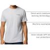 Columbia Mens PFG Fish Flag II Short Sleeve(Cool Grey/Black Gradient)
