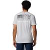 Columbia Mens PFG Fish Flag II Short Sleeve(Cool Grey/Black Gradient)