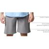 Columbia Mens PFG Grander Marlin Iii Offshore Short(City Grey Heather)