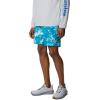 Columbia Mens PFG Offshore III Board Short(Blue Echo Seamoss)