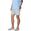 Columbia Mens PFG Rambler Lined Short(Cool Grey/Vivid Blue)
