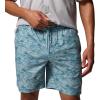 Columbia Mens PFG Rambler Water Short(Crushed Blue Pez Gallo)