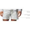 Columbia Mens PFG Rambler Water Short(Lemon Wash Marlin Palms)