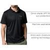 Columbia Mens PFG Solar Stream Polo(Black)