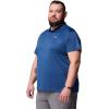 Columbia Mens PFG Solar Stream Polo(Carbon)