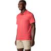 Columbia Mens PFG Solar Stream Polo(Sunset Red)