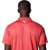 Columbia Mens PFG Solar Stream Polo(Sunset Red)