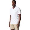 Columbia Mens PFG Solar Stream Polo(White)