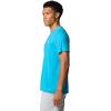 Columbia Mens PFG Uncharted Graphic Tee(Blue Echo Heather/Pfg Catch My Drift)