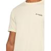 Columbia Mens PFG Uncharted Graphic Tee(Lemon Wash Heather/Pfg Gear Gator)