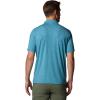Columbia Mens PFG Uncharted Polo(Blue Echo Heather)