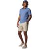 Columbia Mens PFG Uncharted Polo(Bluebell Heather)