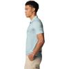 Columbia Mens PFG Uncharted Polo(Crushed Blue Heather)