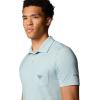 Columbia Mens PFG Uncharted Polo(Crushed Blue Heather)