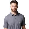 Columbia Mens PFG Uncharted Polo(Shark Heather 2024)