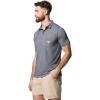 Columbia Mens PFG Uncharted Polo(Shark Heather 2024)