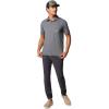 Columbia Mens PFG Uncharted Polo(Shark Heather)