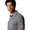 Columbia Mens PFG Uncharted Polo(Shark Heather)